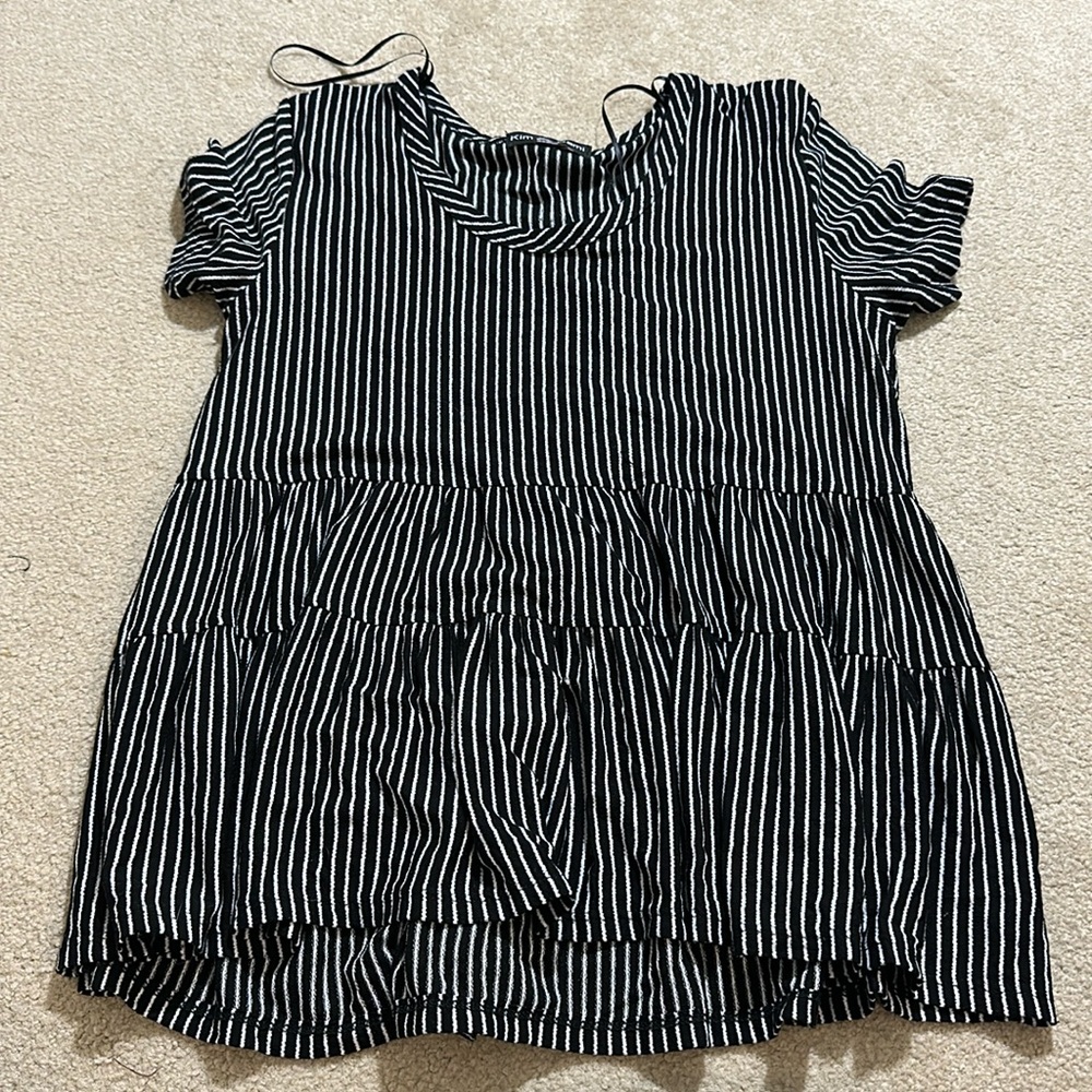 Kim and Cami Babydoll Tee Top